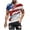 Red # funny 4th of july shirts for men, variant on cllios Men's Vintage 4th of July Shirts American Flag Patriotic Tees Independence Day Red White and Blue Printed Short Sleeve Tshirts Gym Muscle Tee for Men Big and Tall