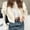 Apricot, variant on 2026 Spring New Arrival: Elegant Casual Stand Collar Solid Color Pocket Tweed Jacket for Women