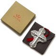 thumbnail image 5 of Wallace 2024 Sterling Silver Grand Baroque Cross Christmas Ornament 29th Edition, 5 of 5