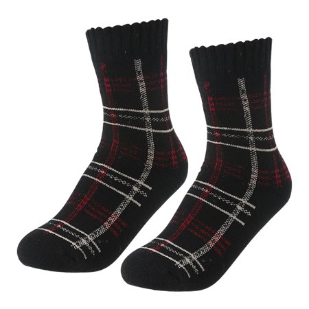 

Vintage Wool Socks 1 Pair Classic Strip Design Style Warm Sock Fashion Sock for Women Wearing Thickening Warm Winter