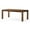 Refined Brown, variant on Maven Lane Cleo Contemporary Wooden Dining Table in Refined Grey Finish