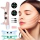 thumbnail image 2 of TQEHS Masajeador de cabeza EMS para relajación facial con carga USB, correa adelgazante facial, lifting facial K7O7, 2 of 5