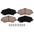 thumbnail image 3 of Detroit Axle - Front Ceramic Brake Pads Rear Brake Shoes Kit for Jeep Wrangler JK Liberty Dodge Nitro, 3 of 8