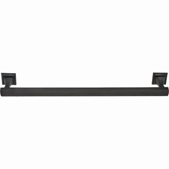 Manhattan 24" Wall Mounted Towel Bar, Bronze