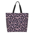 thumbnail image 1 of Disketp Flower Bolsa Tote Estampada para Mujer, Bolso de Hombro y de Mano para Compras y Viajes, 1 of 8