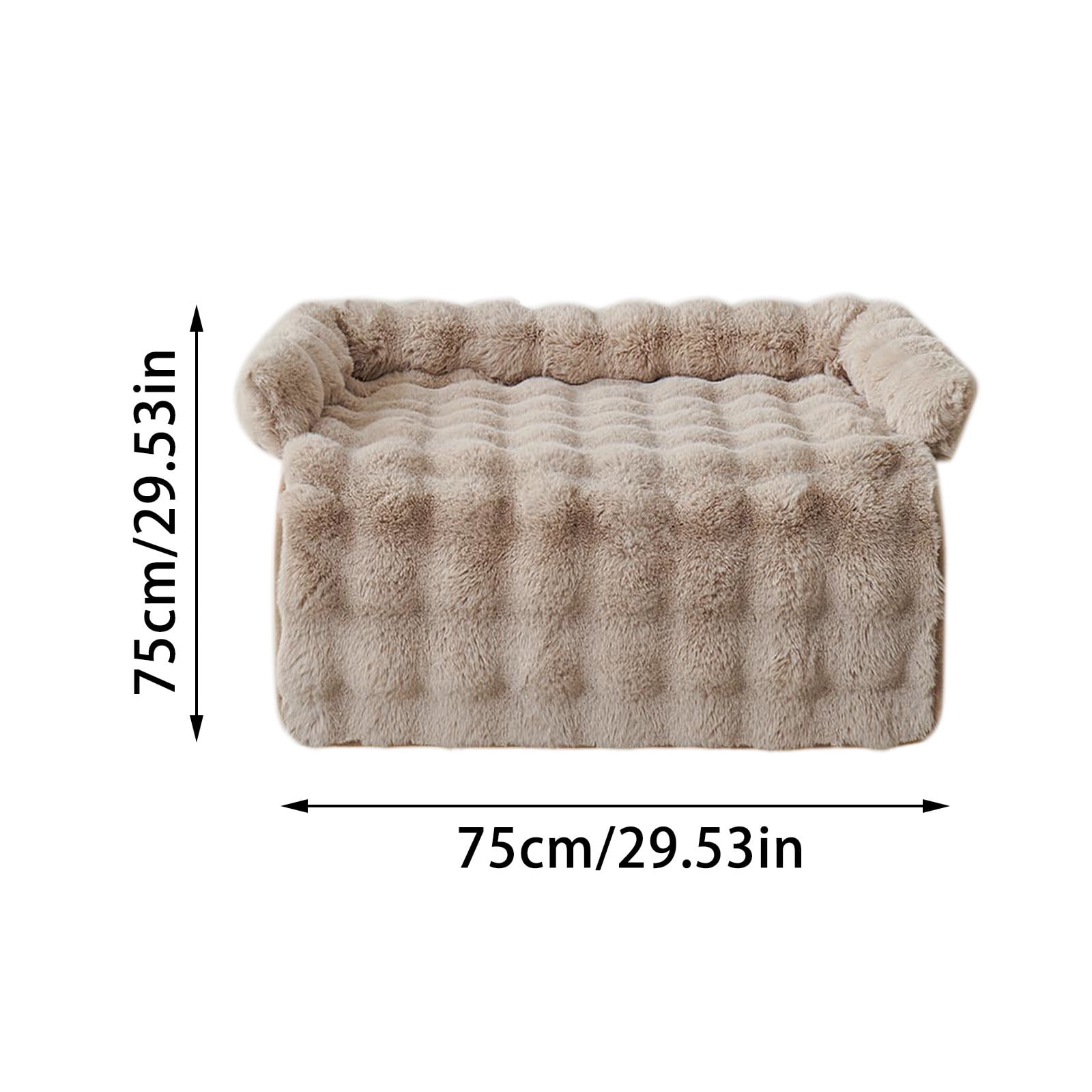 Cozy Dog Mat For Couch Washable Furniture Protector Calming Pet Bed Sofa Cover For Puppy And Cats