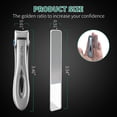 thumbnail image 3 of Nail Clippers Ultra Wide Jaw Opening Fingernail and Toenail Clippers Set for Thick Nails Cutter for Ingrown Manicure,Pedicure,Men & Women Big, Silver, 3 of 5