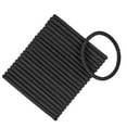 thumbnail image 3 of Scunci 2x Stronger Elastic Ponytail Hair Ties, Black, 22 Count, 3 of 8