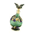 thumbnail image 4 of Perfume Bottle Flower Painting Capa de mariposa Multifunción Fuga PROPUNTA Botella de vidrio Pequeño Dispensador de perfume para niñas, 4 of 8