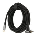 thumbnail image 1 of Cable USB C de 90 grados 4K 60Hz compatible con PD100W tipo C 3.1 Gen2 Cable de carga rápida USB C de función completa para Steam Deck 300 cm/118,1 pulgadas, 1 of 12