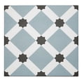 thumbnail image 4 of The Tile Life Nova Star 10" x 10" Night Matte Porcelain Floor and Wall Tile, Case of 16, 4 of 13