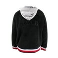 thumbnail image 2 of TOMMY HILFIGER Womens Black Zippered Long Sleeve Hooded Top Size: XL, 2 of 2