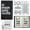 Black, variant on 100 Envelope Savings Challenge Binder A6 with 50 Clear Pockets Flower Tracker Elastic Closure, Black
