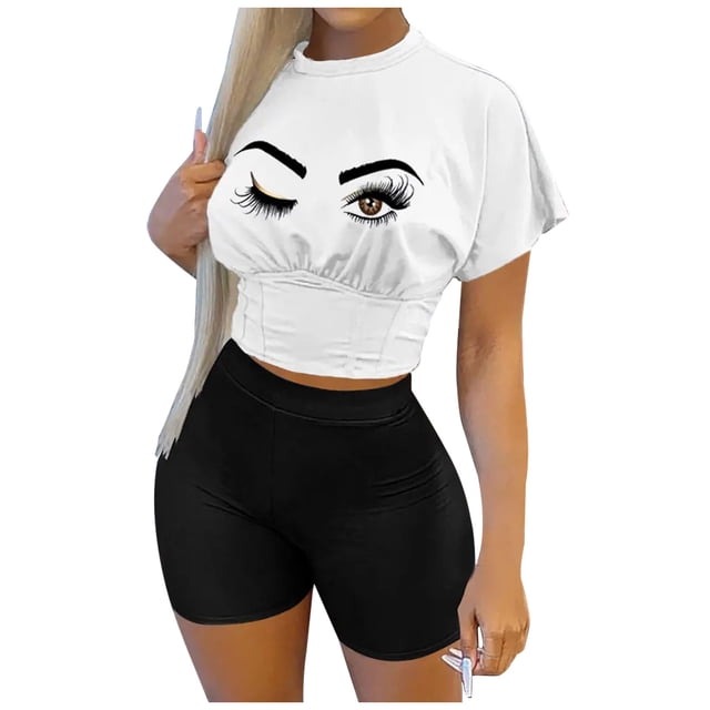 Conjuntos de Camisas Para Mujer Estampado Floral Cintura Cintura Traje Moda Casual Traje de Dos Piezas Odeerbi ODB125547