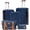 Dark Blue, variant on 5 Piece 20/24/28 Inch Hardside Luggage Set, Expandable Suitcase with Spinner Wheels & TSA Lock, Carry on Luggage Set with Travel Bags
