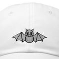 thumbnail image 2 of DALIX Cute Bat Hat Womens Baseball Cap in White, 2 of 6