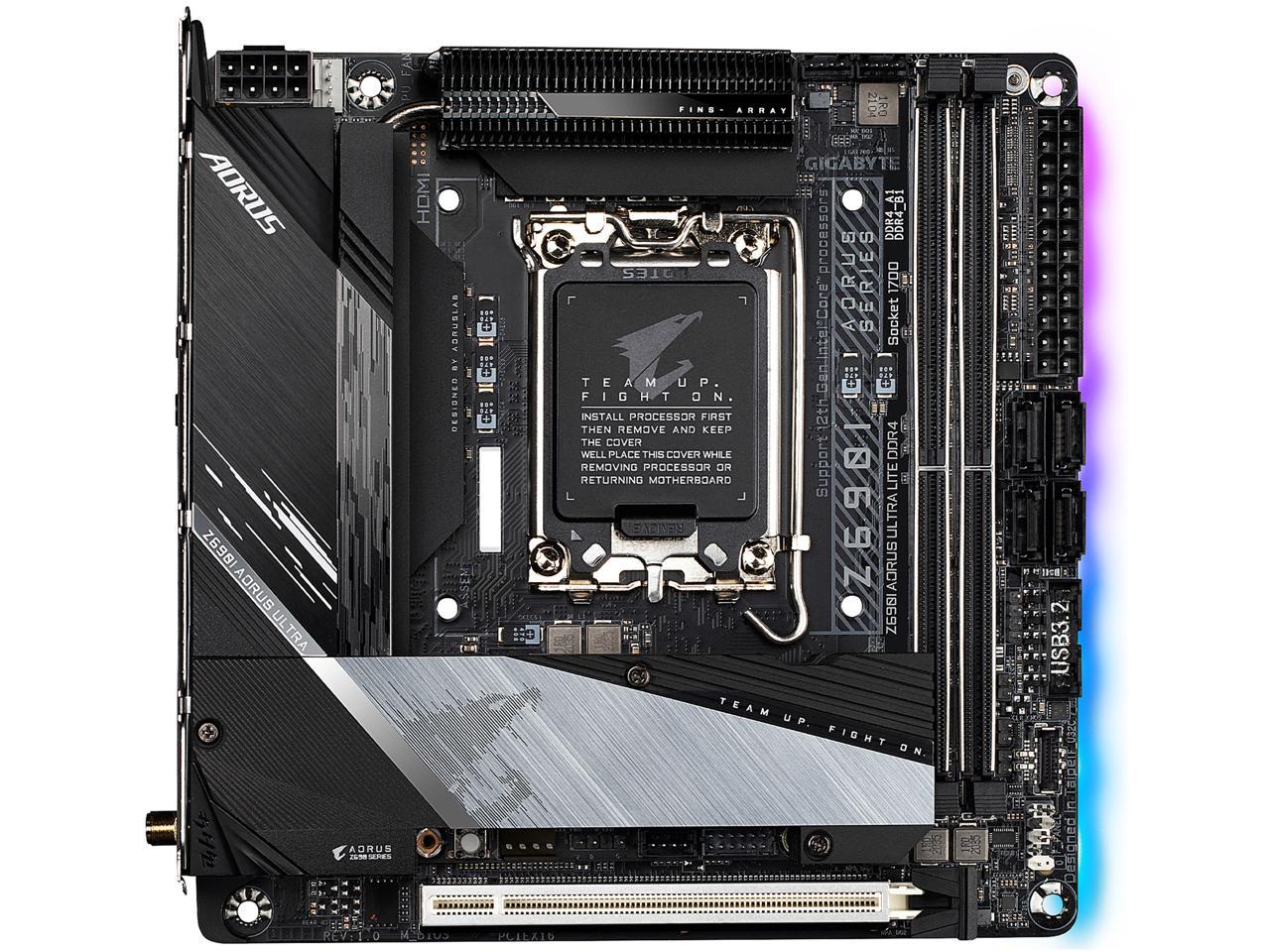 Buy GIGABYTE Z690I AORUS ULTRA LITE DDR4 (rev. 1.0) LGA 1700 Intel Z690