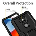 thumbnail image 2 of FITO For Moto G Play 2021 Case, Phone Case with Screen Protector and Kickstand (Black), 2 of 6