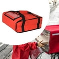 thumbnail image 1 of Bolsa de entrega de pizza, bolsa para calentar pizza, bolsa aislante para entrega de pizza, calentador de pizza, estuche de transporte para catering, 14 pulgadas, 1 of 8
