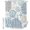 Navy Blue Teal, variant on Teal Navy Blue Coastal Shower Curtains for Bathroom, Summer Beach Coral Shell Ocean Waterproof Fabric Shower Curtain, Decorative Bathroom Curtain for Bathtub, 72"x78" , No Hooks Included