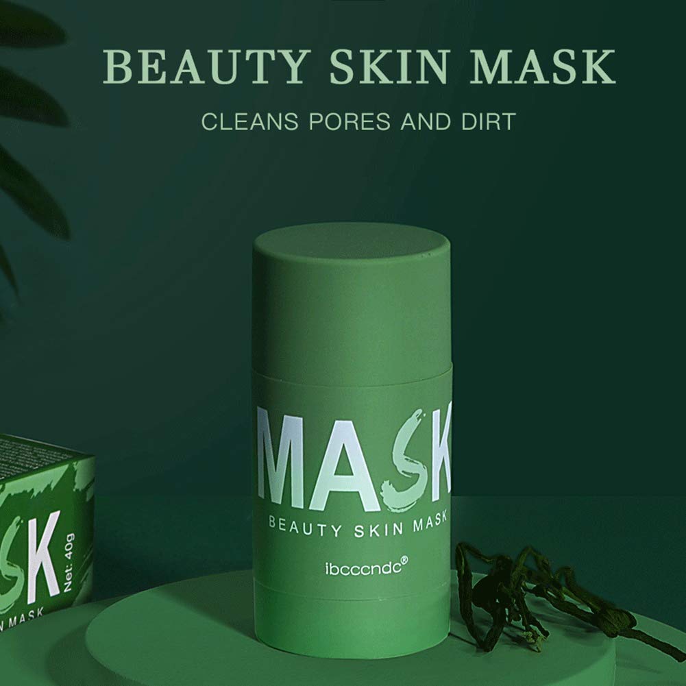 Green Tea Purifying Clay Clean Face Mask, Cleansing Mask Mud Mask for