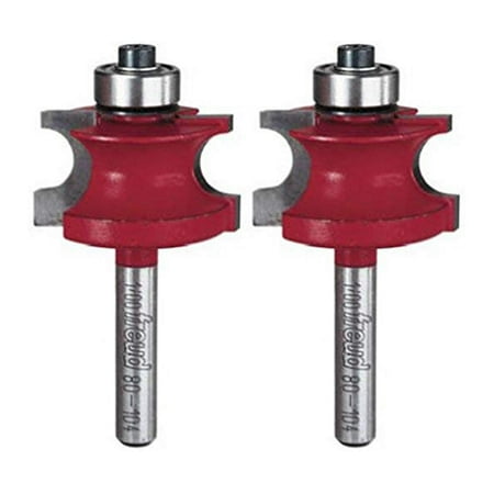 

Freud Genuine 3/16 Radius Traditional Beading Router Bit With 1/4 Shank 2-Pack # 80-104-2PK