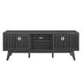 thumbnail image 3 of Modway Iterate Modern Wood TV Stand for TVs up to 65" in Charcoal, 3 of 7