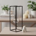 thumbnail image 5 of Wexler Coated Finish Square Metal Vase, 5 of 9