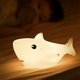 thumbnail image 5 of Linda luz nocturna de tiburón, luces de tiburón para niños y niñas, regalos de Navidad, luz nocturna, decoración de habitación para niños y adolescentes, lámpara de noche de animales de silicona brillar  Electrónica, 5 of 5