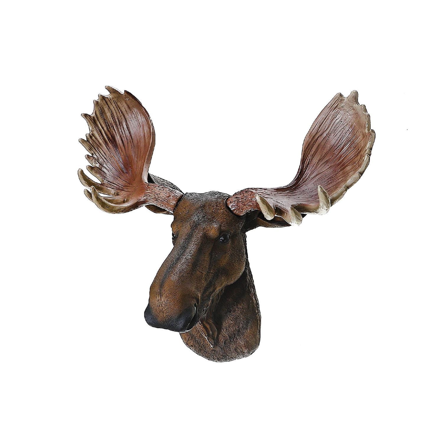 IH Casa Decor Polyresin Moose Head Baron 15"