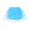 thumbnail image 3 of Girls' Elegant Solid Layer Mesh Puffy Skirt Performance Dress for Stage Shows and Special Events Girls Summer Dress Cassual Formal Dresses Cute Sun Dresses, 3 of 4