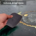 thumbnail image 6 of Non-Scratch Dish Scraper Plastic Nylon Non-Scratch Pan Scraper - Dish Scraper Tool For Pots Skillets And Dishes, Safe Kitchen Cleaner With Ergonomic Handle Plastic 2.36"*2.95", 6 of 9
