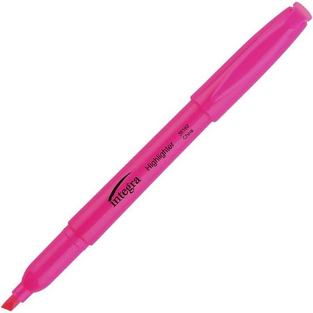 Integra Pen Style Fluorescent Highlighter (Set of