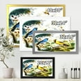thumbnail image 4 of Designart 'Yellow and Blue Bird In The Wild' Traditional Framed Art Print, 4 of 4