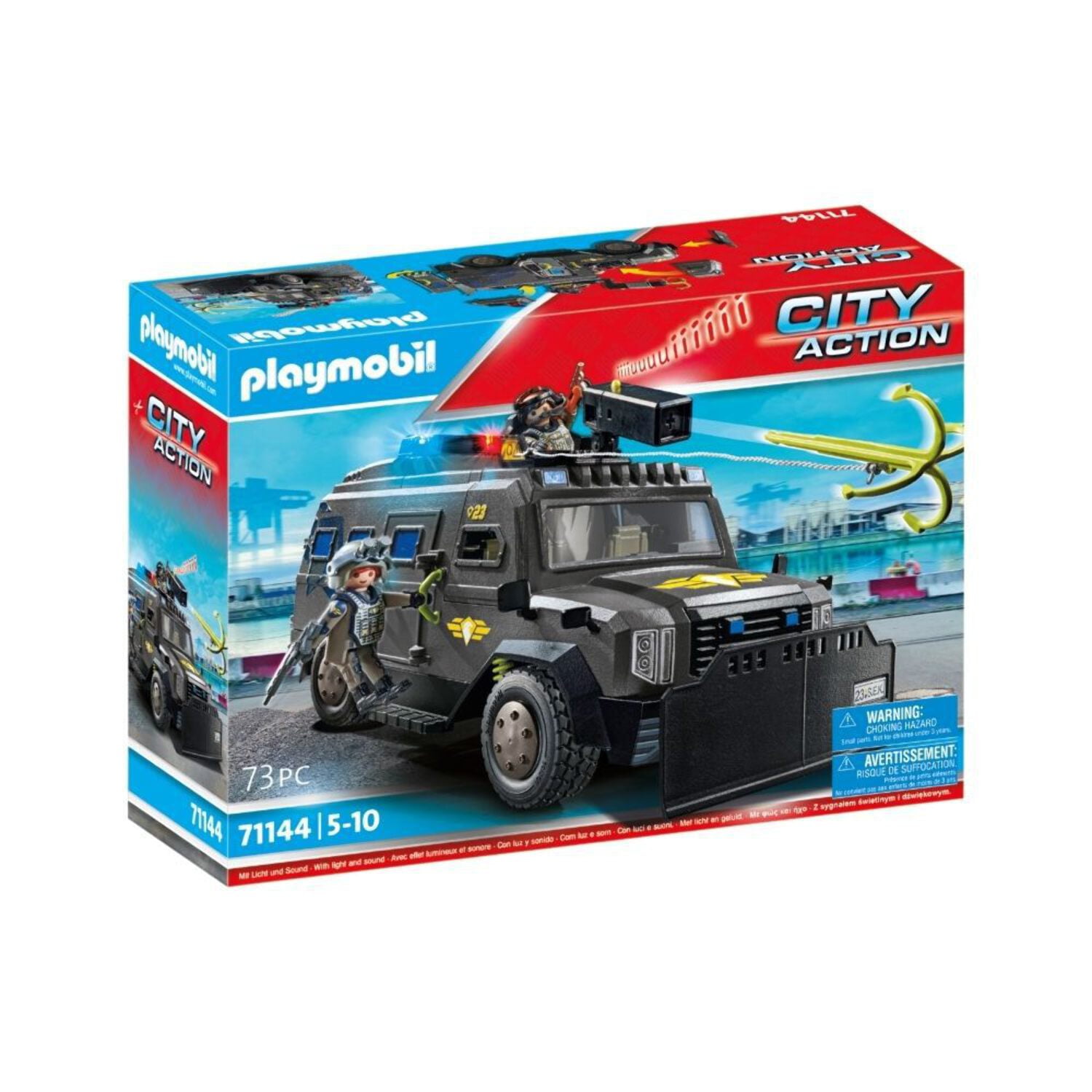 4259 PLAYMOBIL POLICE : Voiture de police / Patrouille POLIZEI (MISB 2007) - Jeux & Jouets