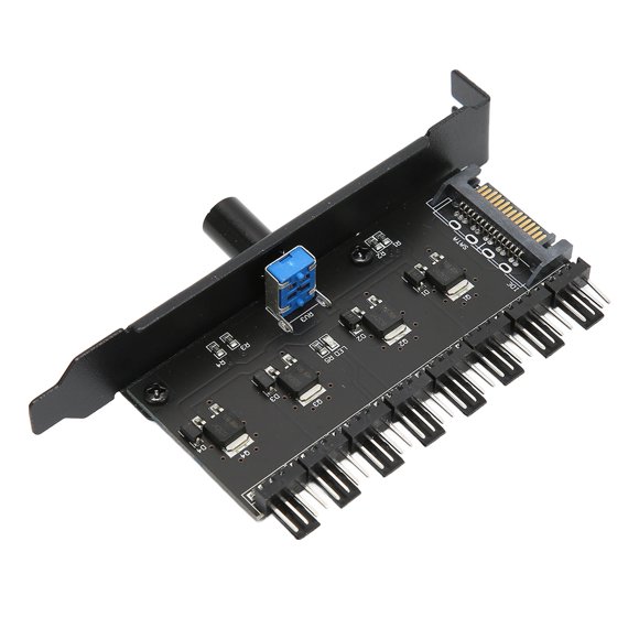 Cooling Fan Speed Controller,PC Fan Hub 8 PC Fan Hub Fan Hub Industry-Leading Standards