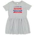 thumbnail image 3 of Inktastic Puerto Rico Love My Puerto Rican Family Girls Toddler Dress, 3 of 5