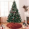 thumbnail image 7 of Picia Merry Christmas Print Christmas Tree Skirt , Christmas Tree Skirt Ornaments for Merry Christmas Holiday Party Decorations Indoor Outdoor-30", 7 of 7