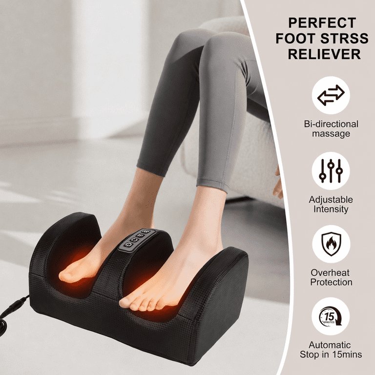 Kidsjoy Shiatsu Foot Massager with Heat & Massage Roller photo 6