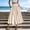 *Khaki, variant on Women's Striped High Waisted Elastic Waist A Line Maxi Skirt,Flowy Casual Beach Vacation Skirt Hot Pink,Women's Plus L