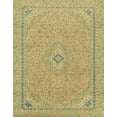 thumbnail image 1 of Ahgly Company Indoor Rectangle Abstract Metallic Gold Abstract Area Rugs, 2' x 5', 1 of 6