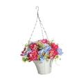 thumbnail image 4 of DOLITY Artificial Hanging Flowers in Basket Chain Flower Pot for Garden Spring Lawn D, 4 of 9