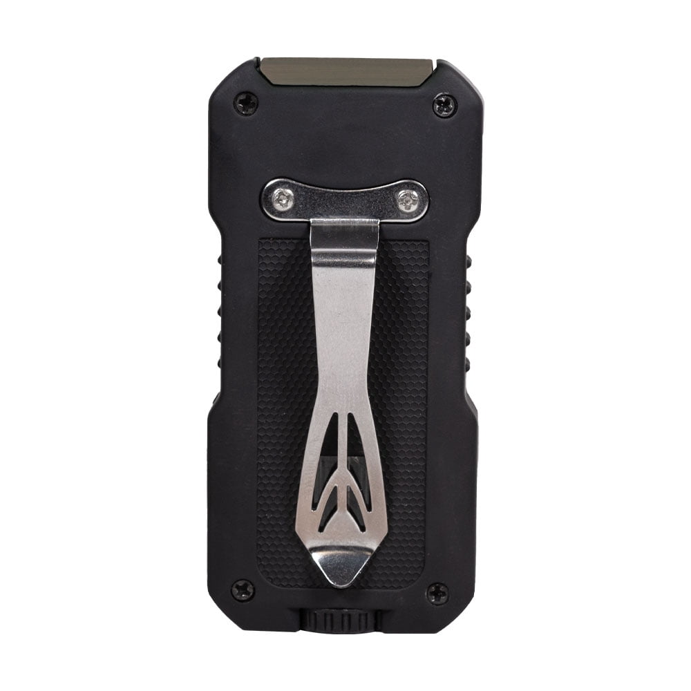 Vertigo Nighthawk Double Torch Lighter with Punch – Gunmetal