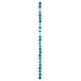 thumbnail image 3 of Bead Landing Blue Stripe Matte Agate Round Beads, 10mm, 12 Pack, 3 of 3