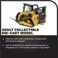 thumbnail image 3 of Diecast Masters 1:50 Caterpillar 259D3 Compact Track Loader with Attachment Accessories | High Line Series Cat Trucks & Construction Equipment | 1:50 Scale Model Diecast Collectible | DM Model 85677, 3 of 8