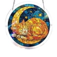 thumbnail image 2 of Acrylic Jigsaw Puzzle Suncatcher, Acrylic Puzzle Suncatcher, 83 Pieces Sun Catcher Stained Glass for Women Men Mom Birthday Home Decors, 2 of 9