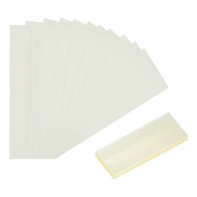 1000 Piezas de Bandas de Encogimiento, Bandas de Encogimiento Transparentes Perforadas de 33*95 mm, Bandas de Envoltura Térmica para Botellas