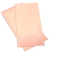 thumbnail image 4 of 2 Packs 18 Gauge Pure Copper Sheet 8x4" Single Filmed Metal Sheet for Mechanical Cutting Precision Machining DIY, 4 of 8