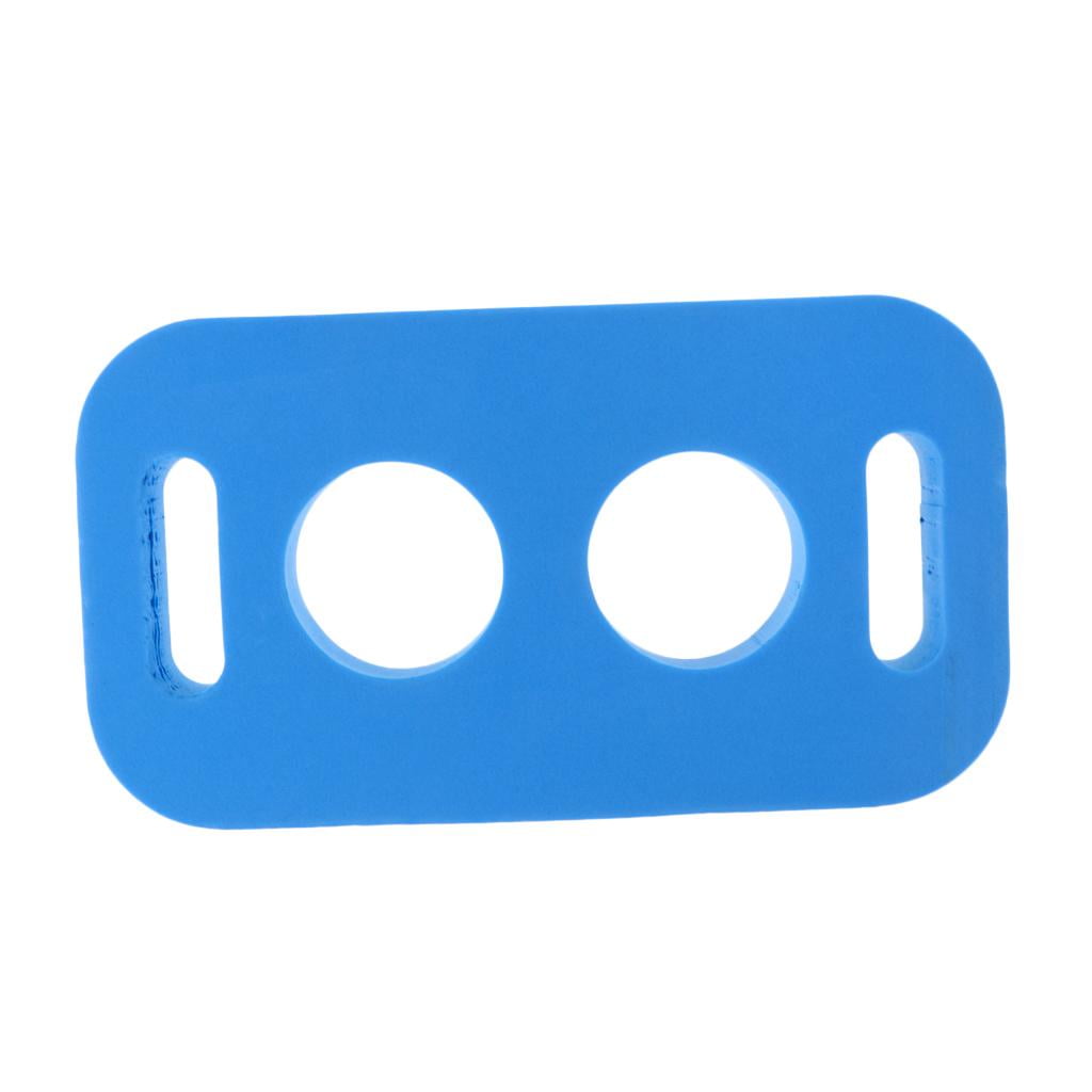 Flotteur de natation nouille troué connecteur eau flottant piscine  accessoires bleu 