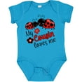 thumbnail image 3 of Inktastic My Cousin Loves Me with Cute Ladybugs Boys or Girls Baby Bodysuit, 3 of 5